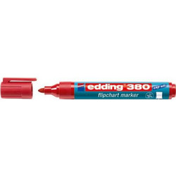 Μαρκαδόρος flipchart Edding 380 1-3mm κόκκινος