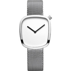 Bering Classic Γυναικείο Ρολόι με Ασημί Μεταλλικό Μπρασελέ 18034-004