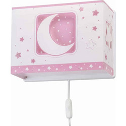 MoonLight Pink απλίκα τοίχου διπλού τοιχώματος