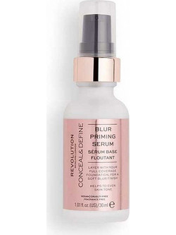Makeup Revolution Skincare Conceal & Define Blur Priming Serum Primer Προσώπου Ματιών & Χειλιών Υγρό σε Spray 30ml