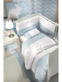 Saint Clair Lapin Σετ Κούνιας Blue 5τμχ