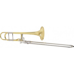 B&S Bb/F tenor trombone 3055 gold brass