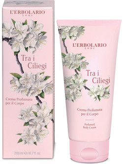 L'Erbolario Tra I Ciliegi Crema Porfumata Per Il Corpo Ενυδατική Κρέμα Σώματος 200ml