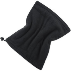 Unisex Λαιμός Fleece - Μονόχρωμος - Μαύρος