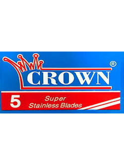 Crown Super Stainless Ανταλλακτικές Λεπίδες 5τμχ