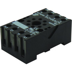 ΒΑΣΗ ΡΑΓΑΣ 8P ΓΙΑ RELAY ΤΥΠΟΥ ΛΥΧΝΙΑΣ ΜΑΥΡΗ MT78755 TYC