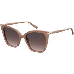 Max Mara Shine FWM/HA Γυναικεία Γυαλιά Ηλίου Πεταλούδα Κοκάλινα Μεταλλικά Καφέ με Καφέ Polarized Φακό