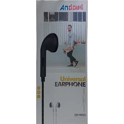 Andowl QY-9025 Handsfree Earbud 3.5mm Black