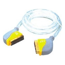 Καλώδιο SCART-SCART Φ7 διάφανο 3.0m A8005-12 D&S (01.079.0065)
