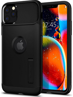 Spigen Slim Armor Back Cover Black (iPhone 11 Pro)