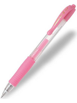Pilot G-2 Στυλό Gel 0.7mm Παστέλ Ροζ BL-G2-7PAP