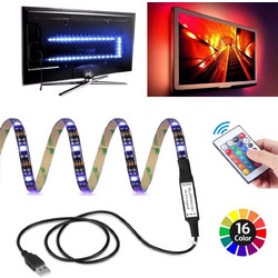 Κιτ Κρυφού Φωτισμού RGB 5V USB για Τηλεοράσεις & Τηλεχειριστήριο