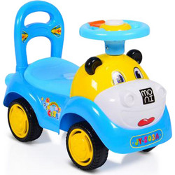 Cangaroo Moni Super Car Περπατούρα Ride On Αυτοκινητάκι 18m+ Μπλε
