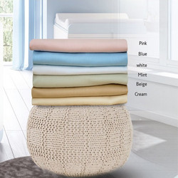 SB Home Delos Βρεφικό Σεντόνι Κούνιας Βαμβακερό 120x160 Cream