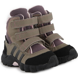 Adidas Holtanna Παιδικά Μποτάκια Χιονιού Καφέ Αδιάβροχα με Σκρατς G40686