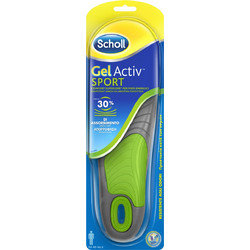 Scholl Gel Activ Sport Αντικραδασμικοί Ανδρικοί Ανατομικοί Πάτοι Παπουτσιών