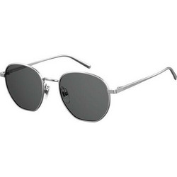Marc Jacobs MARC 434/S 010/IR Γυναικεία Γυαλιά Ηλίου Στρογγυλά Μεταλλικά Ασημί με Γκρι Polarized Φακό