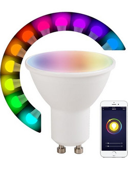 Λαμπτήρας LED RGB SMART WiFi GU10 5.5W 400Lm LIGHTEX 5907563635411