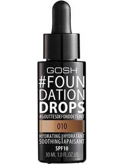 Gosh Foundation Drops 010 Tan 30ml