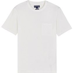 VILEBREQUIN Solid Men Organic Cotton T-Shirt - Beige