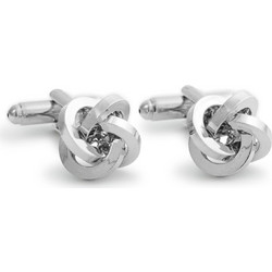 Μανικετόκουμπα Silver Knot 3