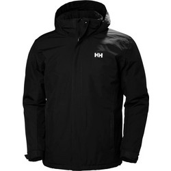 Helly Hansen Dubliner Insulated Αθλητικό Ανδρικό Μπουφάν Χειμωνιάτικο Μαύρο 53117-991