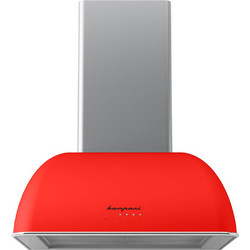 Bompani BOCR 604/R Απορροφητήρας Καμινάδα-Τζάκι 60cm Κόκκινος