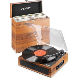 Fenton RP170 Πικάπ με Ηχεία Bluetooth Light Wood