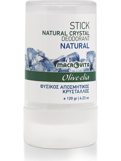 Macrovita Φυσικό Αποσμητικό Stick Κρύσταλλος Χωρίς Αλουμίνιο 120gr