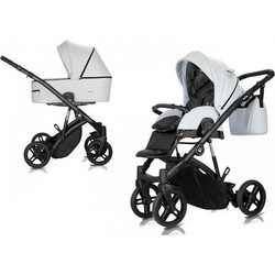 Milu Kids Atteso Ledo Καρότσι Μωρού 2 σε 1 Grey