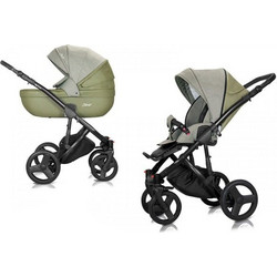 Milu Kids Starlet Eko Καρότσι Μωρού 2 σε 1 Khaki