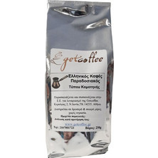 Getcoffee Παραδοσιακός Ελληνικός Καφές Αλεσμένος 250gr