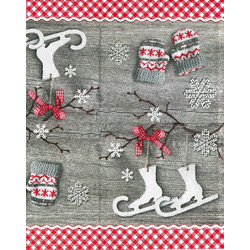 ΧΑΡΤΟΠΕΤΣΕΤΑ DECOUPAGE ΧΡΙΣΤΟΥΓΕΝΝΙΑΤΙΚΗ 25X25 CM ΠΑΓΟΠΕΔΙΛΑ 11384054