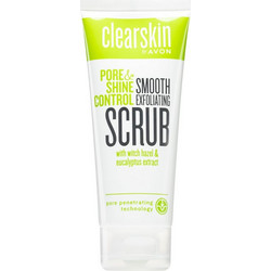 Avon Clearskin Pore & Shine Control Χημικό Scrub Προσώπου 75ml