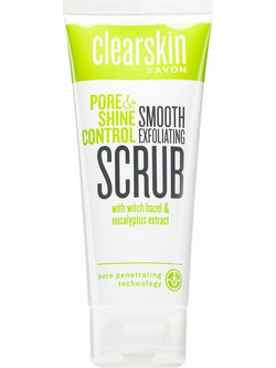 Avon Clearskin Pore & Shine Control Χημικό Scrub Προσώπου 75ml