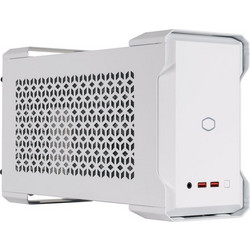 Cooler Master MasterCase NC100 White Mini Tower Κουτί Υπολογιστή με Πλαϊνό Παράθυρο