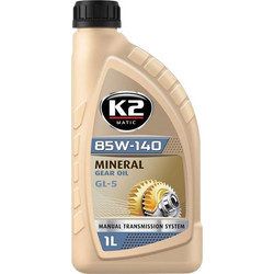 Λιπαντικό μηχανικού κιβωτίου ταχυτήτων K2 85W-140 GL5 1lt
