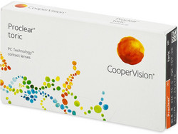 Cooper Vision Proclear Toric XR Μηνιαίοι Φακοί Επαφής Αστιγματικοί Υδρογέλης 6τμχ