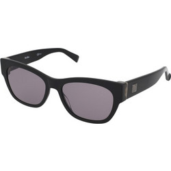 Max Mara MM Flat II YV4IR Γυναικεία Γυαλιά Ηλίου Τετράγωνα Κοκάλινα Μαύρα με Γκρι Polarized Φακό