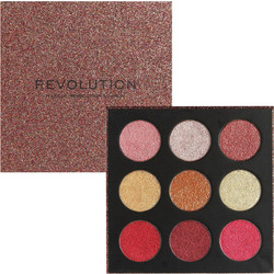 Makeup Revolution Euphoric Foil House Of Fun Παλέτα Σκιών 18.9gr