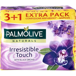 Palmolive Irresistible Touch Black Orchid Σαπούνι 4x90gr