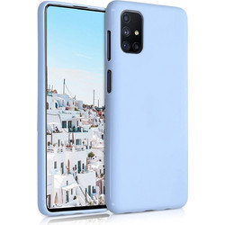 KWmobile Θήκη Σιλικόνης Samsung Galaxy M51 - Light Blue Matte (53347.58)