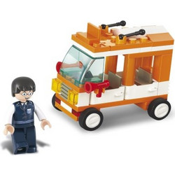 SLUBAN Τουβλάκια Town, Mini Bus M38-B0179, 72τμχ