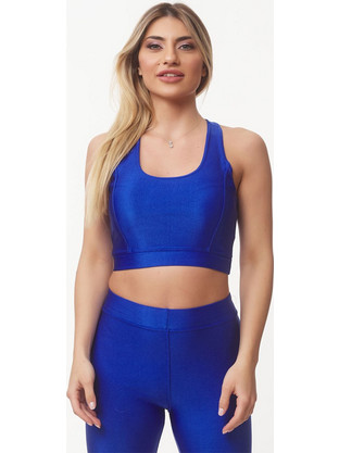 Bodymove Princess Αθλητικό Μπουστάκι με Μέτρια Στήριξη Royal Blue 1222-4