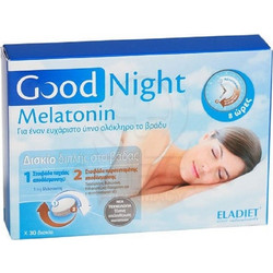 Eladiet Good Night Melatonin 30 Ταμπλέτες