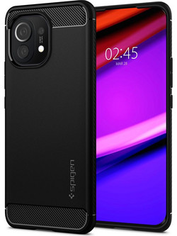 Spigen Rugged Armor Back Cover Black (Xiaomi Mi 11)