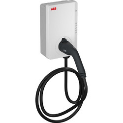ABB Terra AC 22kW Τριφασικός Type 2 + Καλώδιο 5m TAC-W22-G5-R-C-0