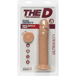 Doc Johnson D Ρεαλιστικό Dildo με Βεντούζα 20cm Vanilla