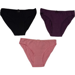 IDER BASIC Γυναικεία slip 2τεμ (30613PFW19) ΜΑΥΡΟ-ΜΩΒ-ΣΑΠΙΟ ΜΗΛΟ