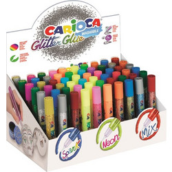 Κόλλα γκλίτερ Carioca Glitter Glue 10,5ml - 1 τεμάχιο (23108)